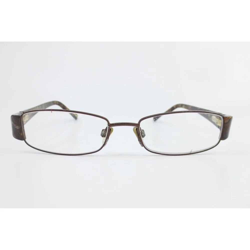 Via Spiga Lauria 580 Eyeglasses Brown Tortoise Rectangular Frames 51-16-135